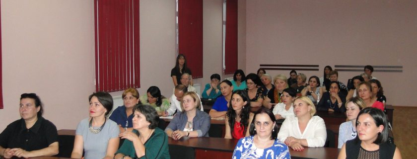 A meeting with vocational education teachers