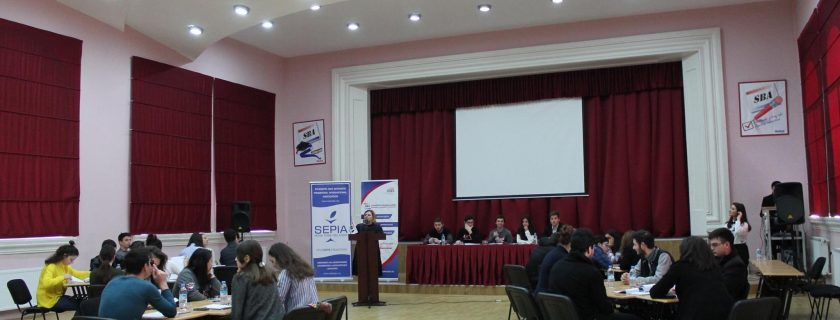 the semifinal of “Businessmen of the Future”